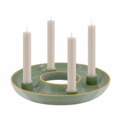 Kerzenhalter>REMEMBER Adventskranzschale 'Lucia'