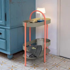 Kleinmöbel>REMEMBER Beistellkonsole Barbara 'coral'