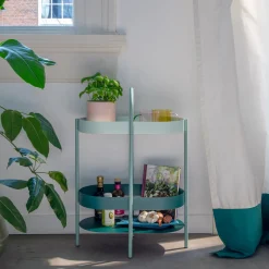 Kleinmöbel>REMEMBER Beistellkonsole Barbara 'grün'