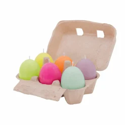 Kerzen>REMEMBER Eierkerzen Set Eddy, 6er-Set