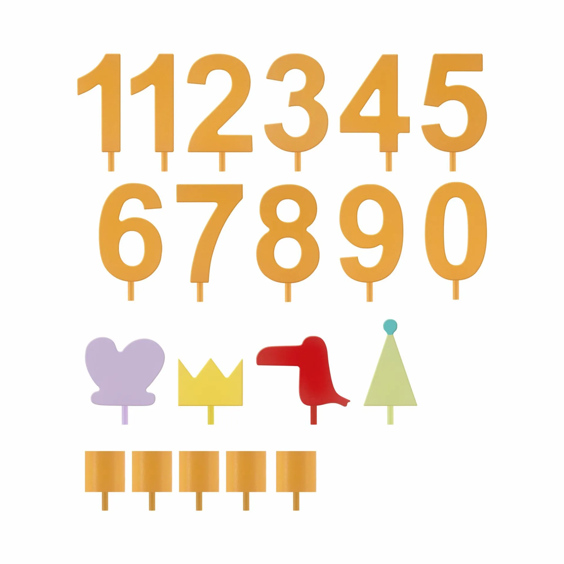 Kinder|Kerzenhalter>REMEMBER Geburtstagszug 'Animals'