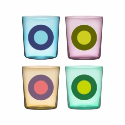 Gläser & Karaffen>REMEMBER Gläser Dots, 4er-Set Nr. 2
