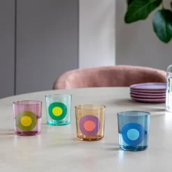 Gläser & Karaffen>REMEMBER Gläser Dots, 4er-Set Nr. 2