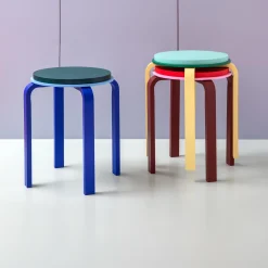 Kinder|Kleinmöbel>REMEMBER Hocker 'Max' red