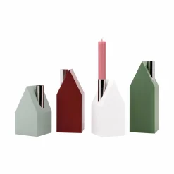 Kerzenhalter>REMEMBER Kerzenhäuser, 4er-Set