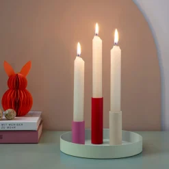 Kerzenhalter>REMEMBER Magnetischer Kerzenhalter 'Luna Mini' blue