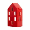 Kerzenhalter>REMEMBER Teelichthaus Nyhavn 'red'