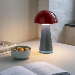 Kinder|Leuchten>REMEMBER Tischleuchte 'Bob' red