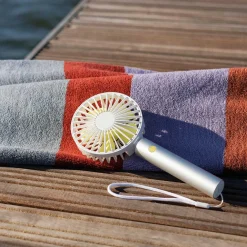 Handfächer & Ventilatoren>REMEMBER Ventilator Flow 'silver'