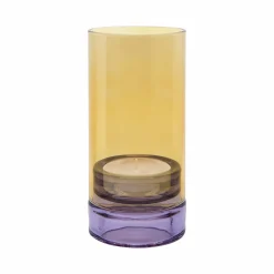 Kerzenhalter>REMEMBER Windlicht 'Lys' lilac